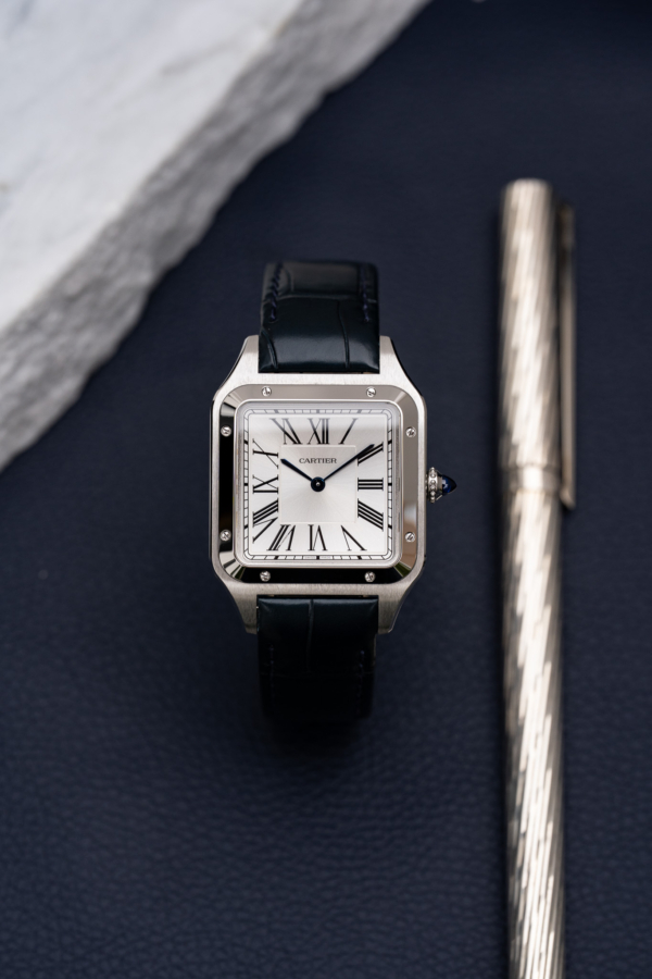Cartier Santos-Dumont Grand Modèle "Unworn"