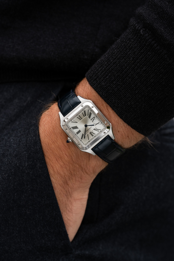 Cartier Santos-Dumont Grand Modèle "Unworn"
