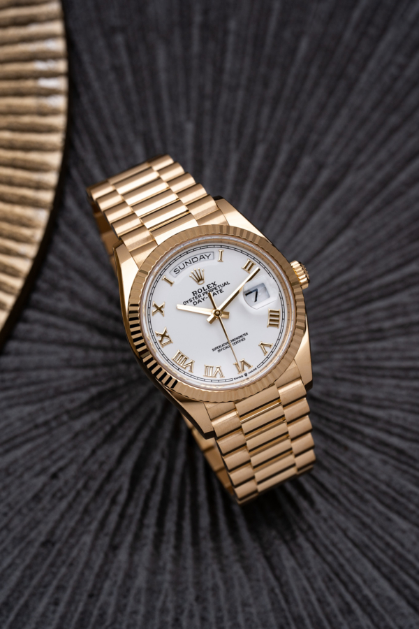 Rolex Day-Date 36 Blanc "Unworn"