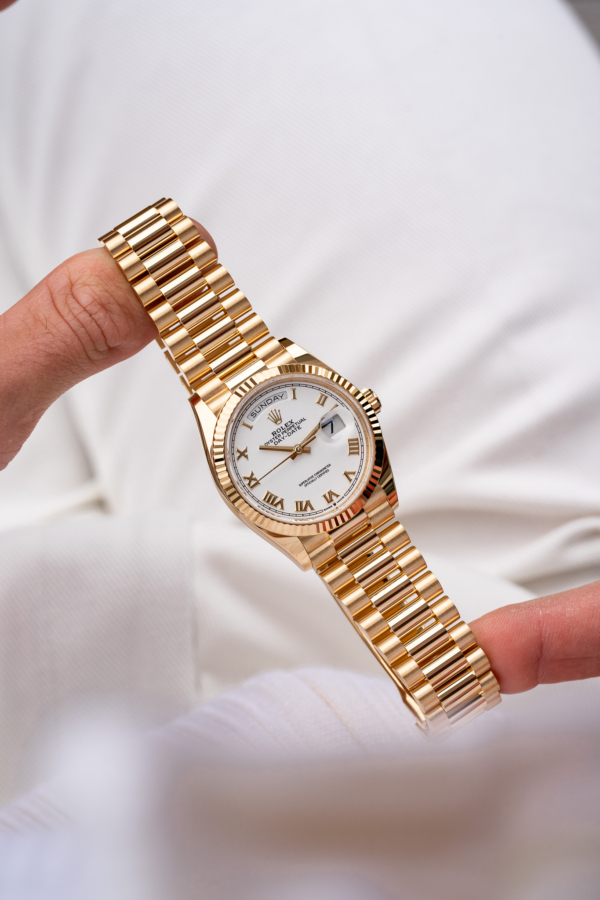 Rolex Day-Date 36 Blanc "Unworn"