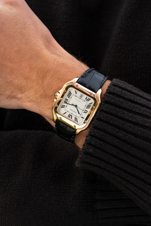 Santos de Cartier Large Or Rose