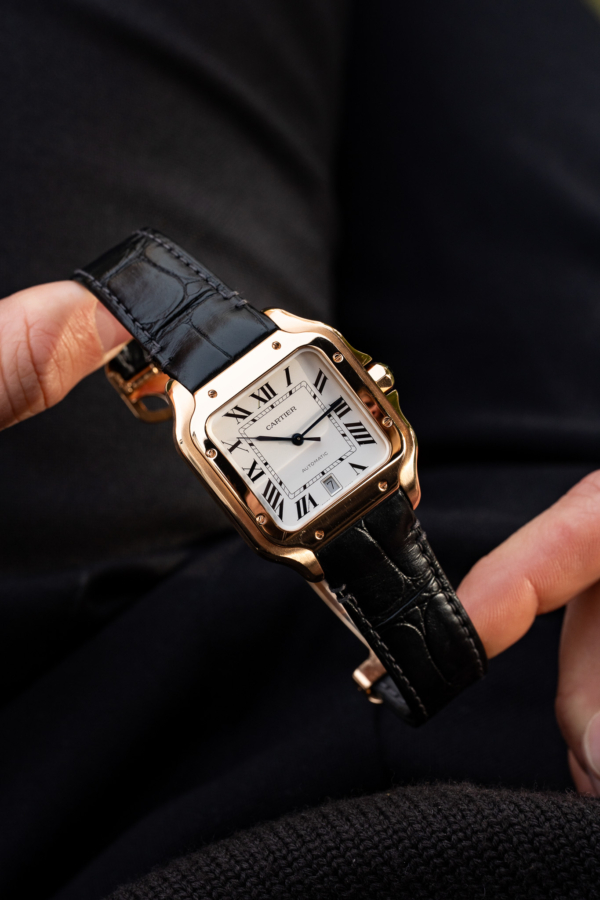 Santos de Cartier Large Or Rose