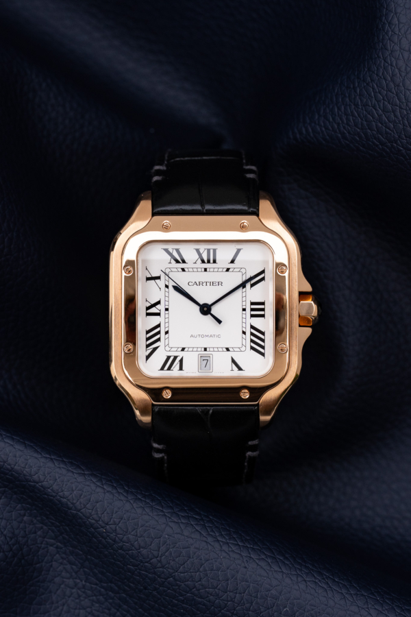 Santos de Cartier Large Or Rose
