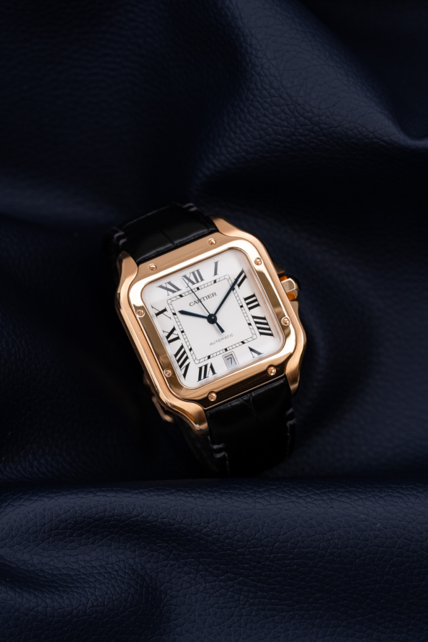 Santos de Cartier Large Or Rose