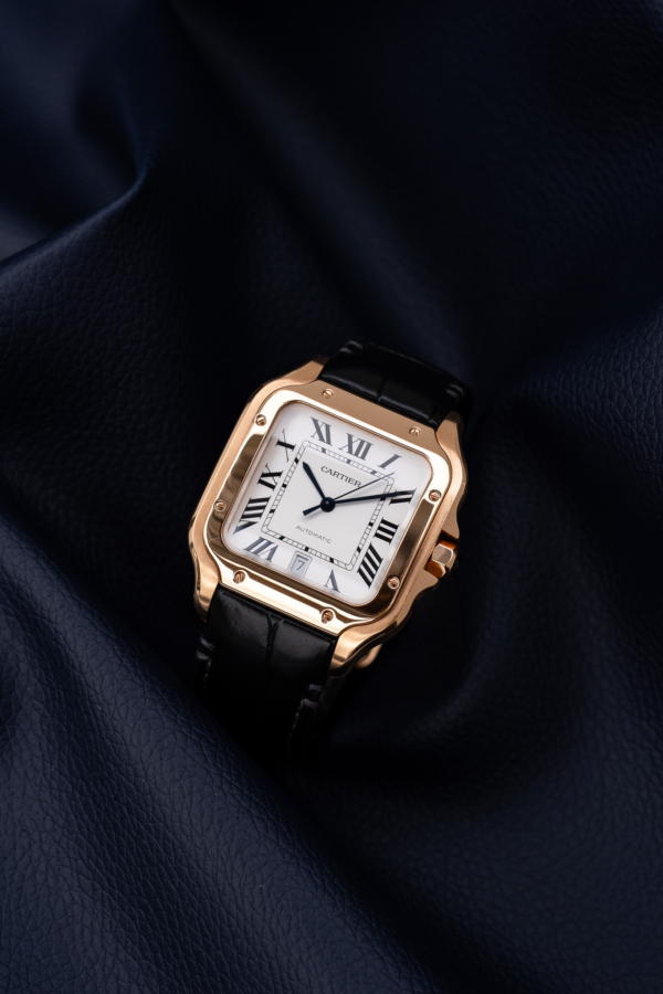 Santos de Cartier Large Or Rose