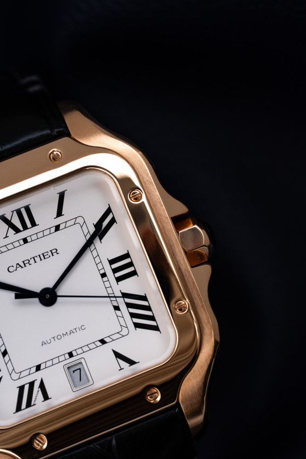Santos de Cartier Large Or Rose