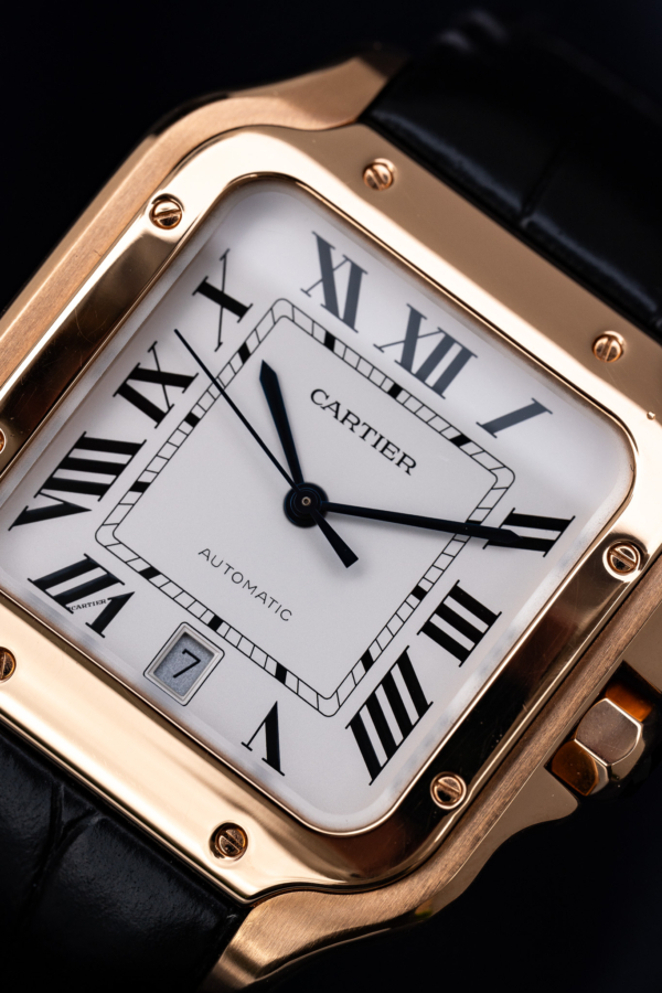 Santos de Cartier Large Or Rose