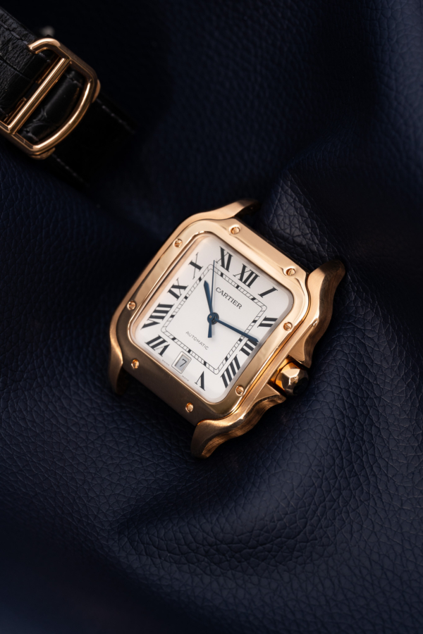 Santos de Cartier Large Or Rose