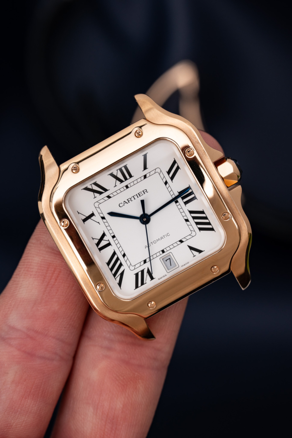 Santos de Cartier Large Or Rose