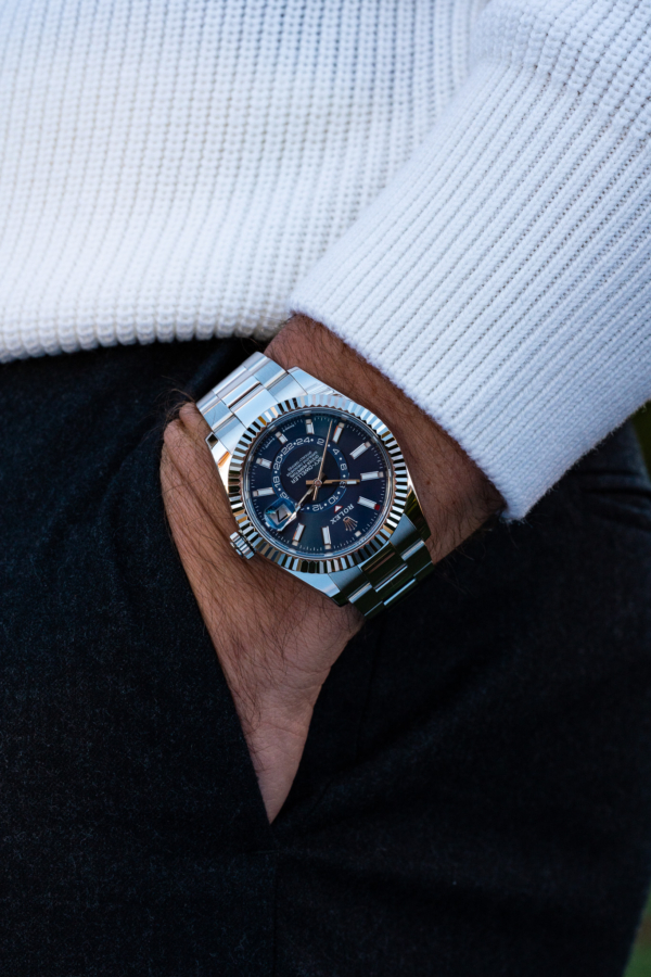 Rolex Sky-Dweller Bleu