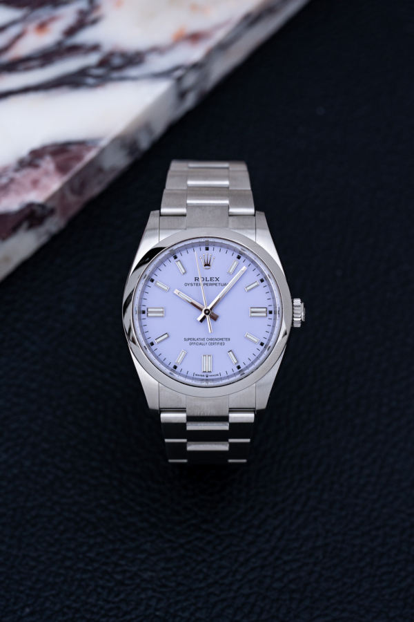 Rolex Oyster Perpetual 36 Lavander "Unworn"