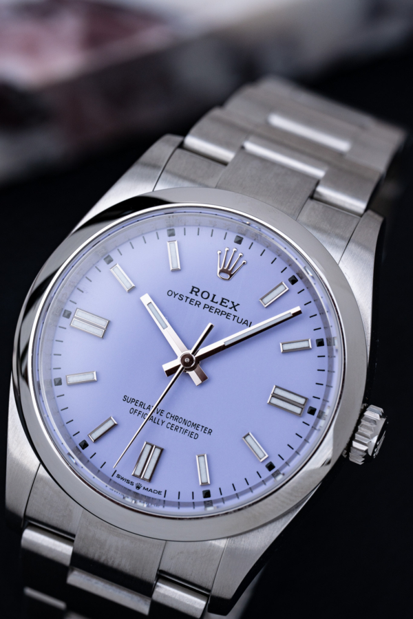 Rolex Oyster Perpetual 36 Lavander "Unworn"