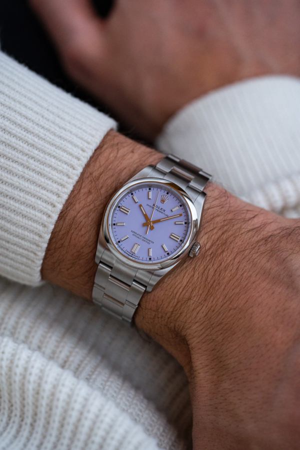 Rolex Oyster Perpetual 36 Lavander "Unworn"
