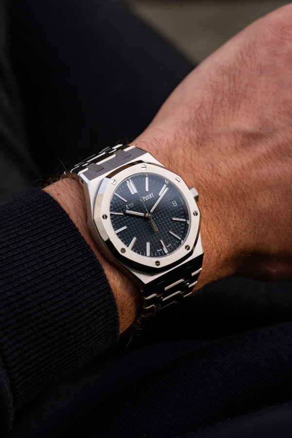 Royal Oak 15510ST Blue "Unworn"