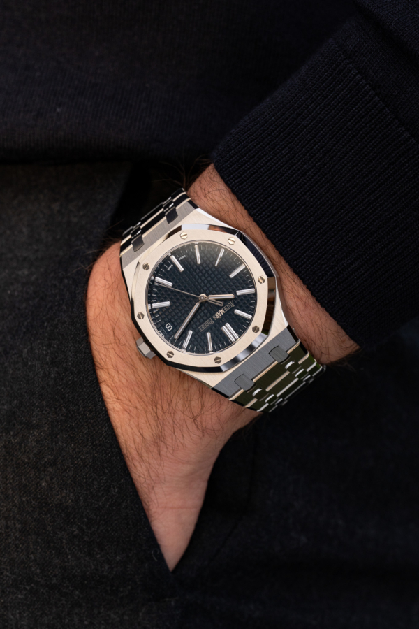 Royal Oak 15510ST Blue "Unworn"