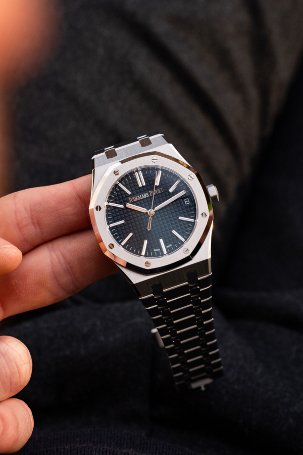 Royal Oak 15510ST Blue "Unworn"