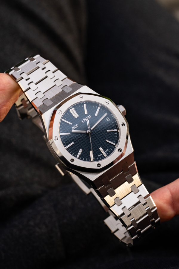 Royal Oak 15510ST Blue "Unworn"