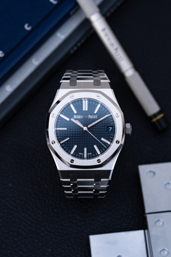 Royal Oak 15510ST Blue "Unworn"