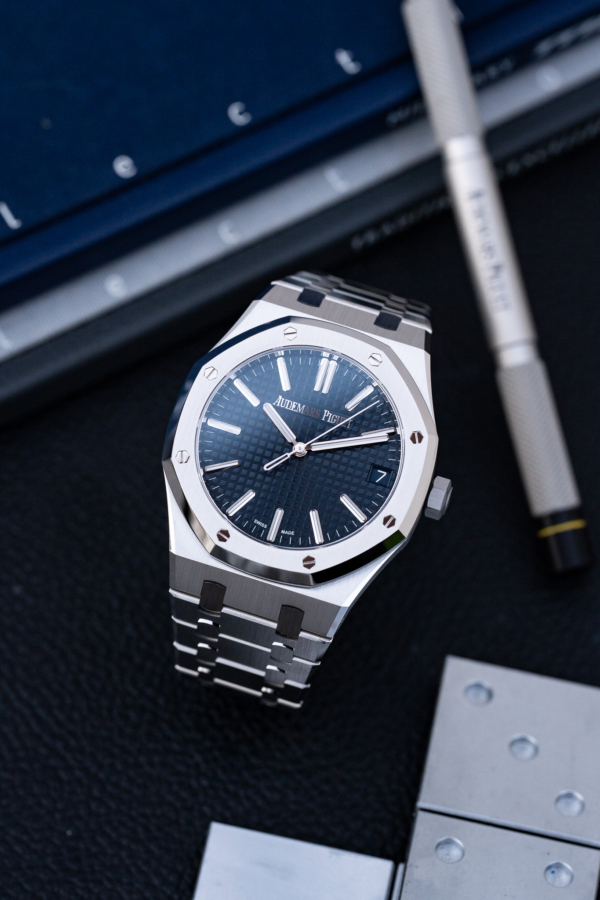 Royal Oak 15510ST Blue "Unworn"