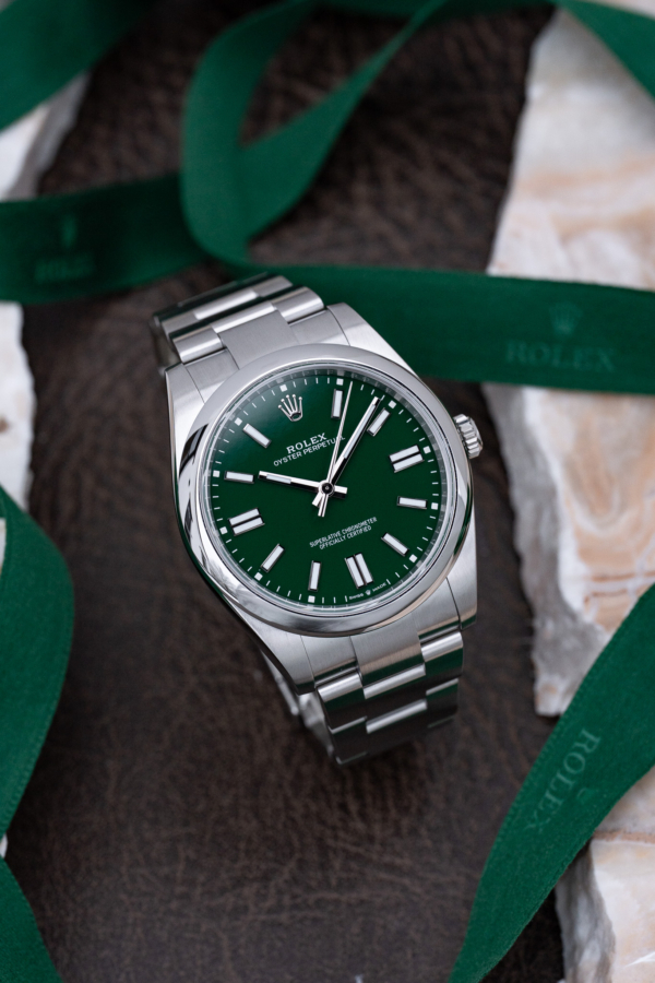 Rolex Oyster Perpetual 41 Green "Unworn"