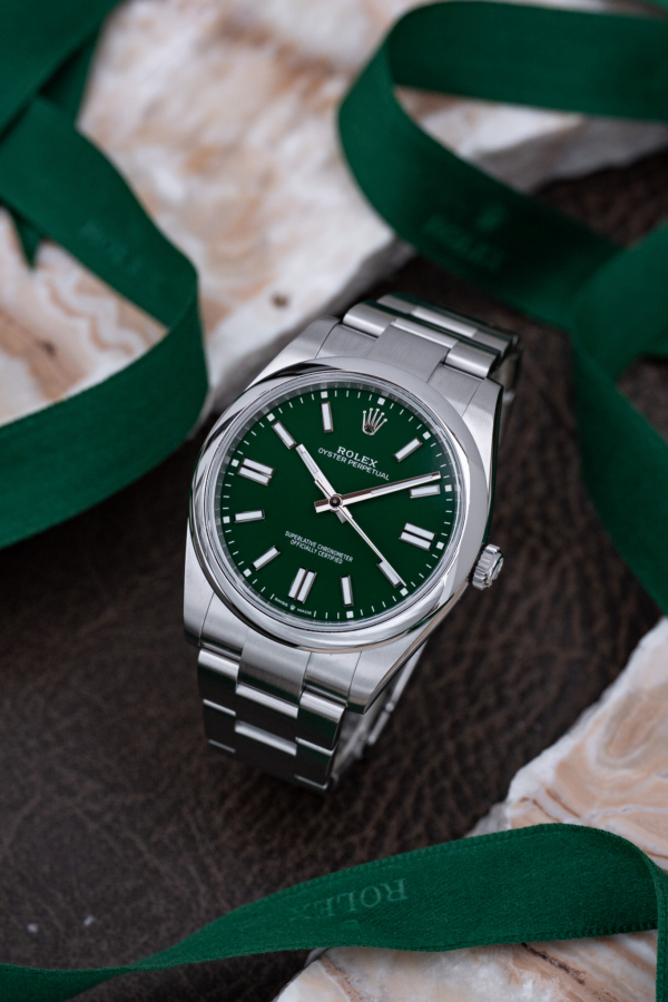 Rolex Oyster Perpetual 41 Green "Unworn"