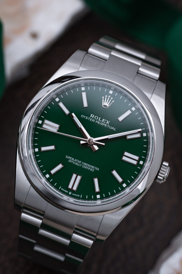 Rolex Oyster Perpetual 41 Green "Unworn"