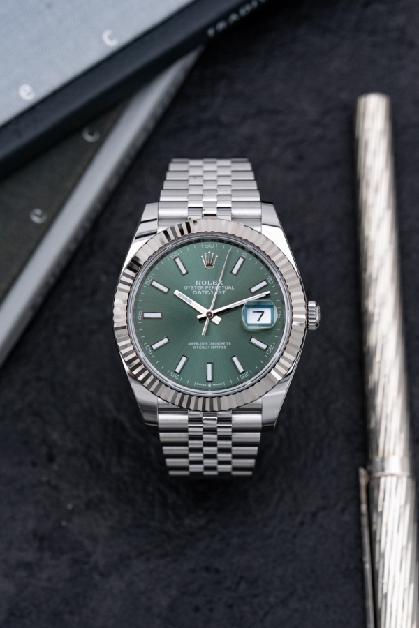 Rolex Datejust 41 Vert Menthe "Unworn"