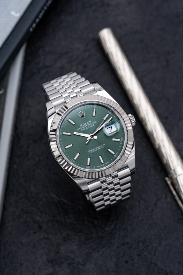 Rolex Datejust 41 Vert Menthe "Unworn"