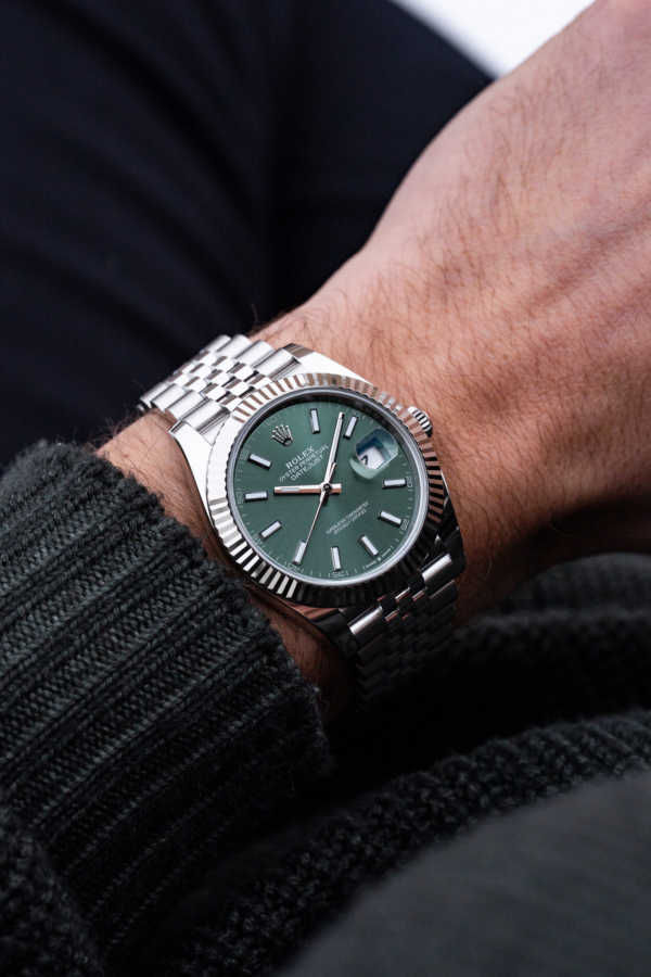 Rolex Datejust 41 Vert Menthe "Unworn"