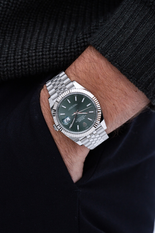 Rolex Datejust 41 Vert Menthe "Unworn"
