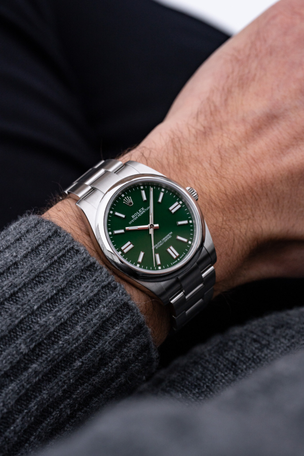 Rolex Oyster Perpetual 41 Green "Unworn"