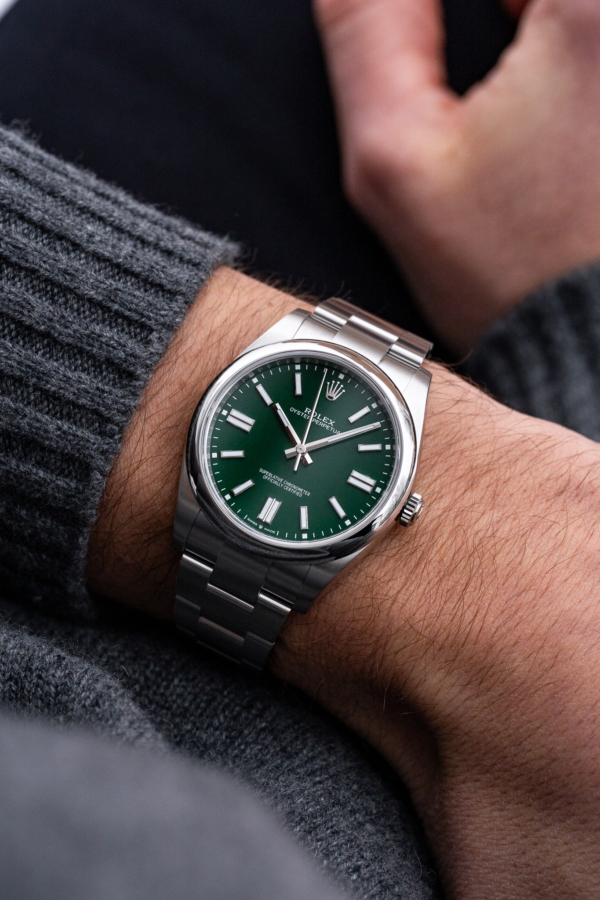 Rolex Oyster Perpetual 41 Green "Unworn"