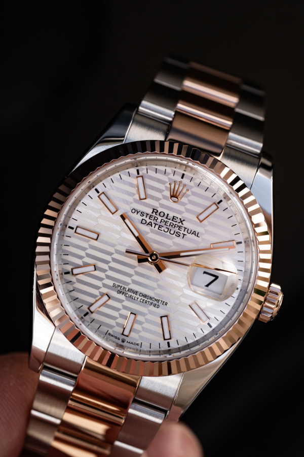 Rolex Datejust 36 Motif Cannelé