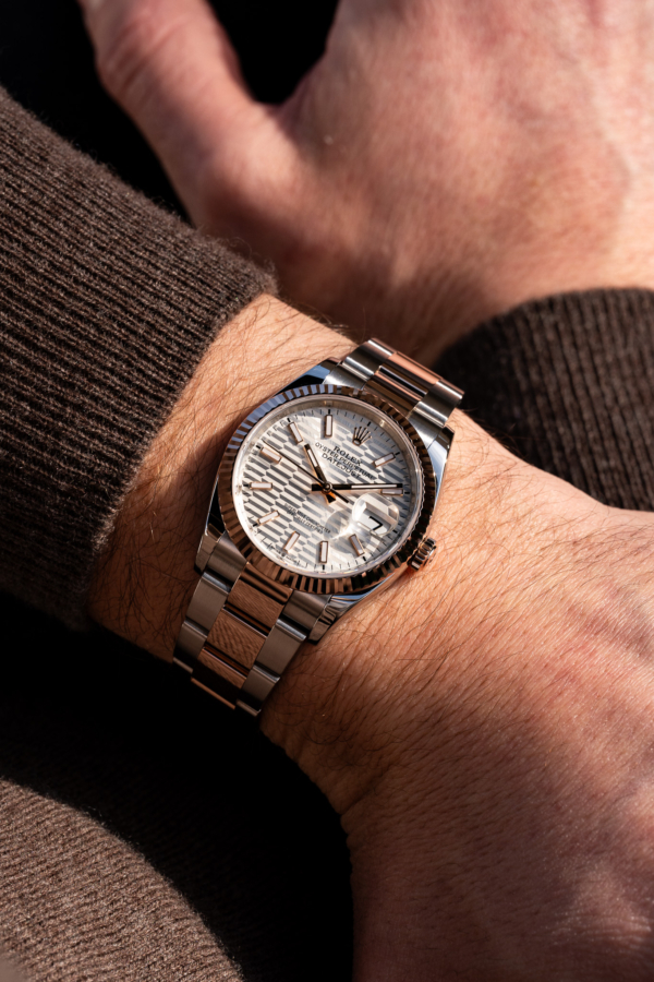 Rolex Datejust 36 Motif Cannelé