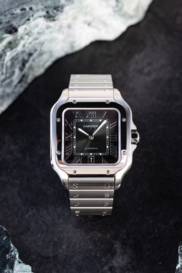 Santos de Cartier Grand Modèle Vert