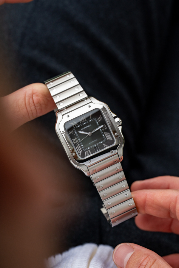 Santos de Cartier Grand Modèle Vert