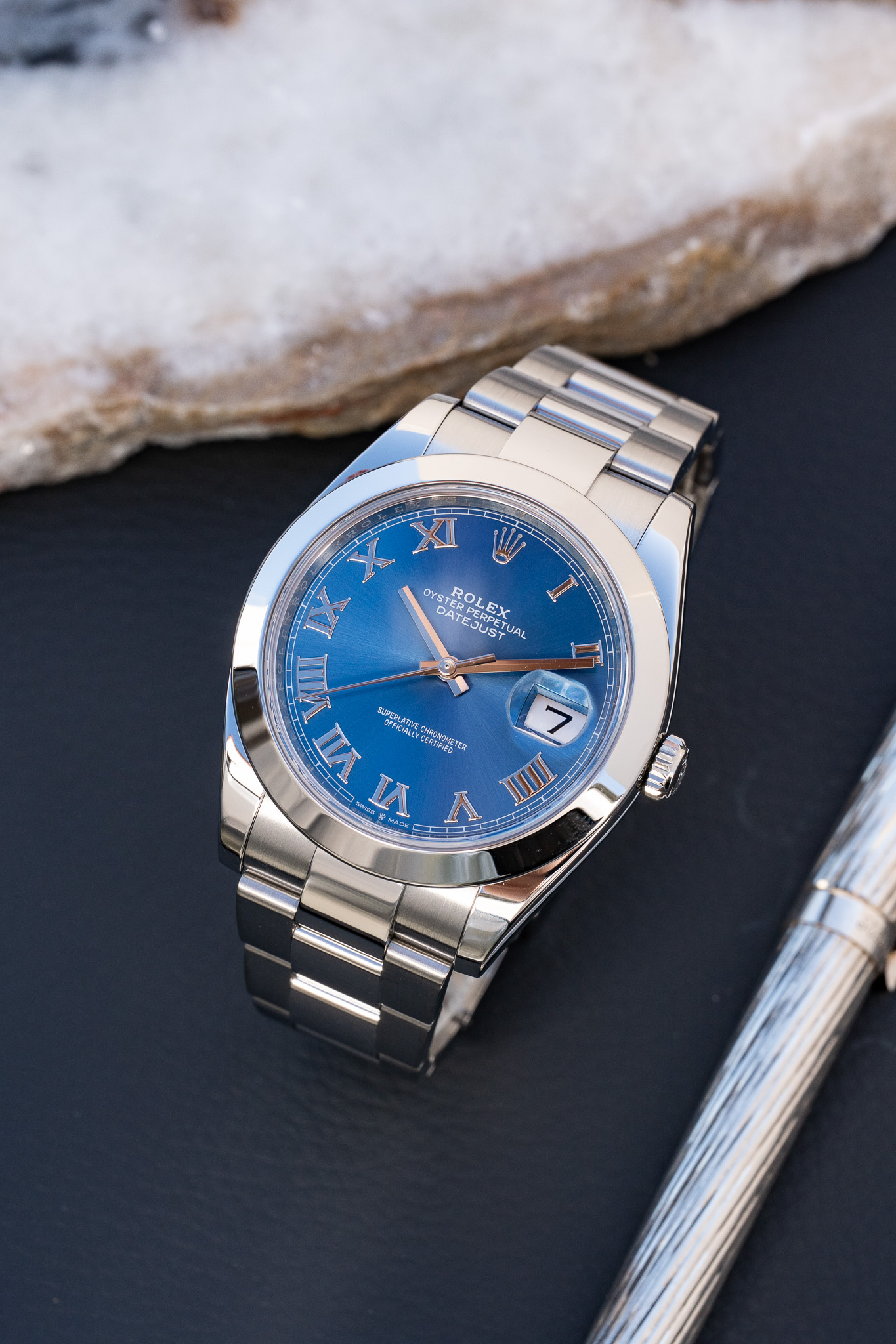 Rolex Datejust 41 Azzurro
