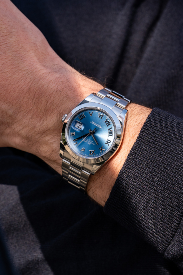 Rolex Datejust 41 Azzurro