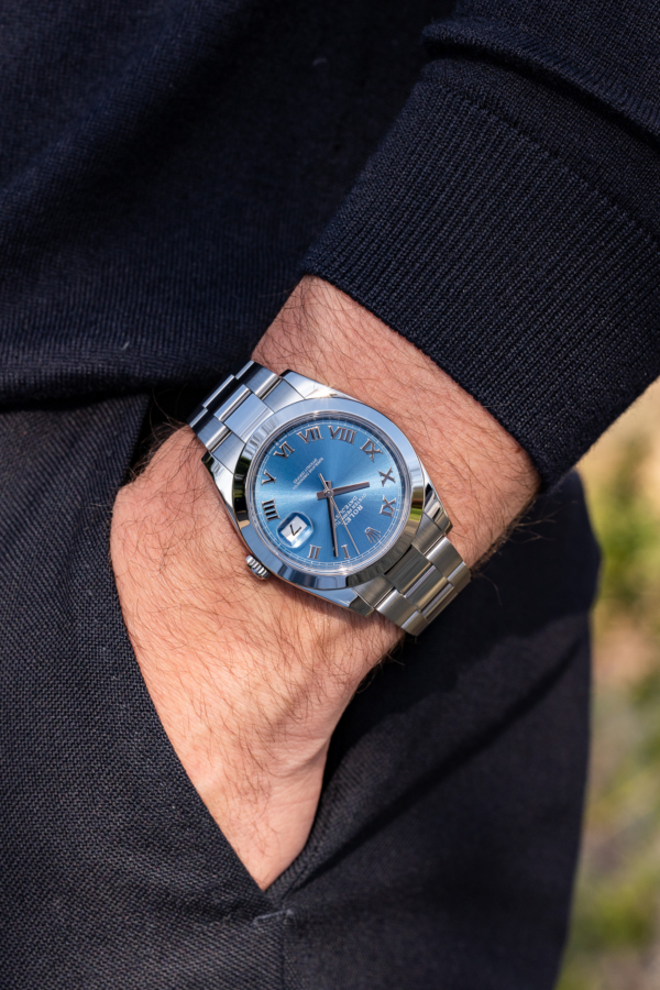 Rolex Datejust 41 Azzurro