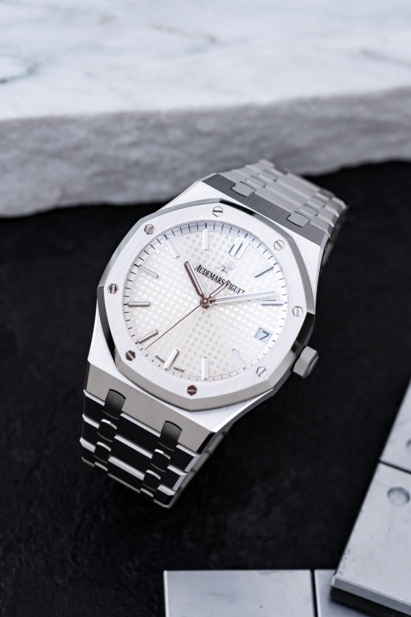 Royal Oak 41 Argenté 15500ST