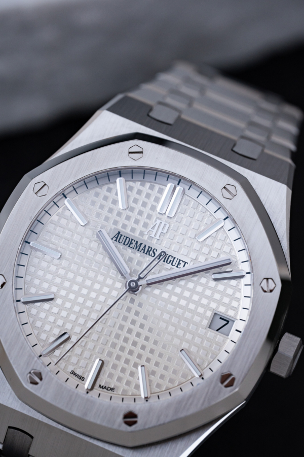 Royal Oak 41 Argenté 15500ST