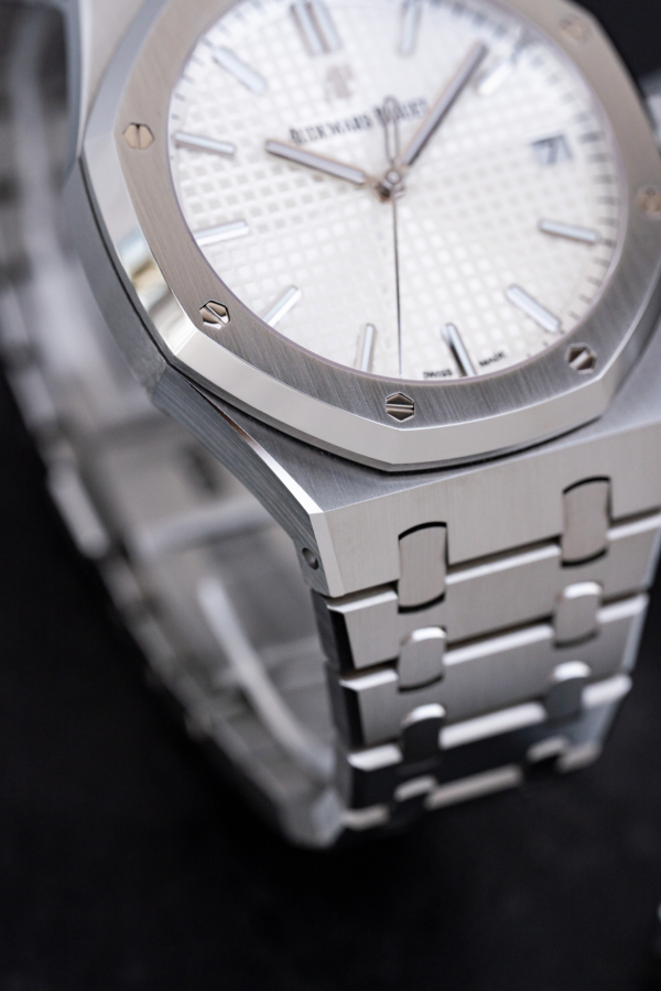 Royal Oak 41 Argenté 15500ST