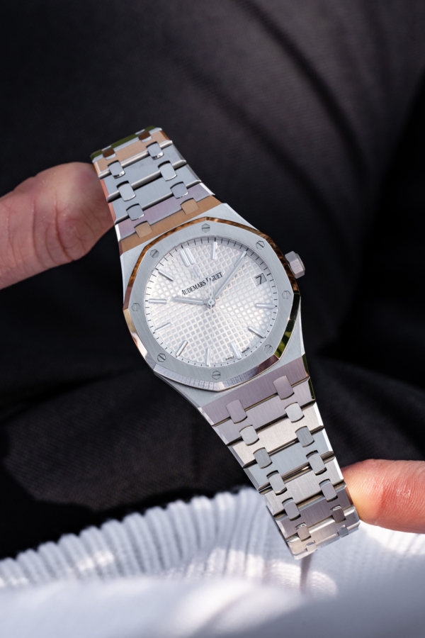 Royal Oak 41 Argenté 15500ST