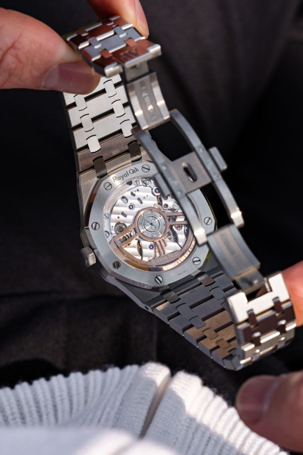 Royal Oak 41 Argenté 15500ST