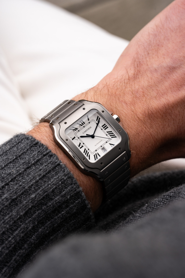 Santos de Cartier Grand Modèle Titane "Unworn"
