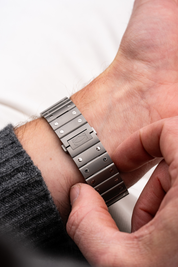 Santos de Cartier Grand Modèle Titane "Unworn"