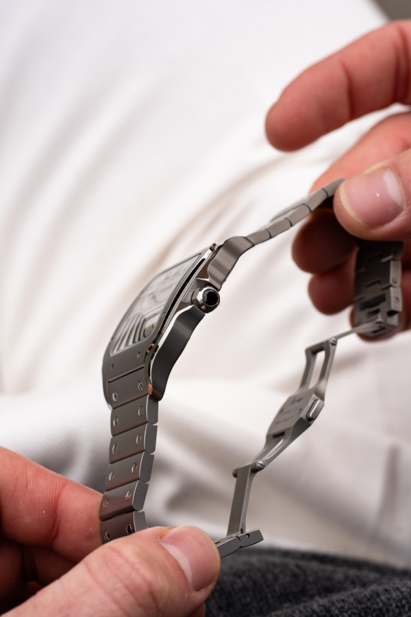 Santos de Cartier Grand Modèle Titane "Unworn"