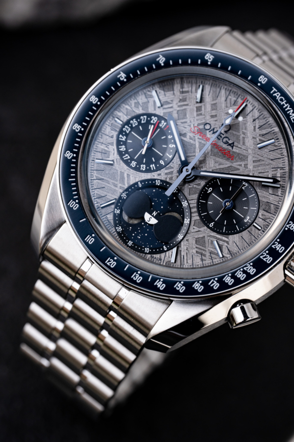 Omega Speedmaster Moonphase Meteorite
