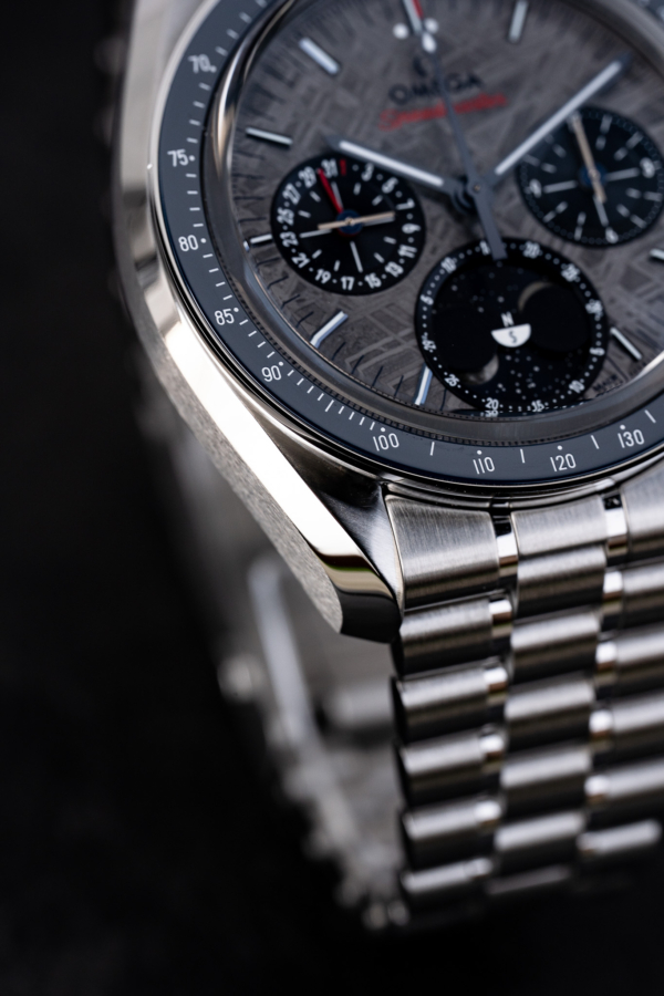 Omega Speedmaster Moonphase Meteorite