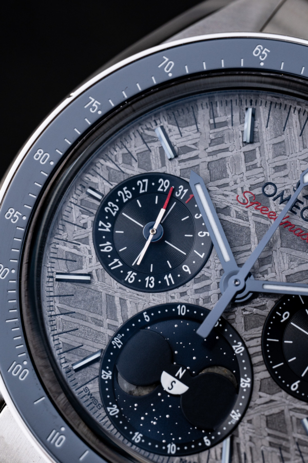Omega Speedmaster Moonphase Meteorite